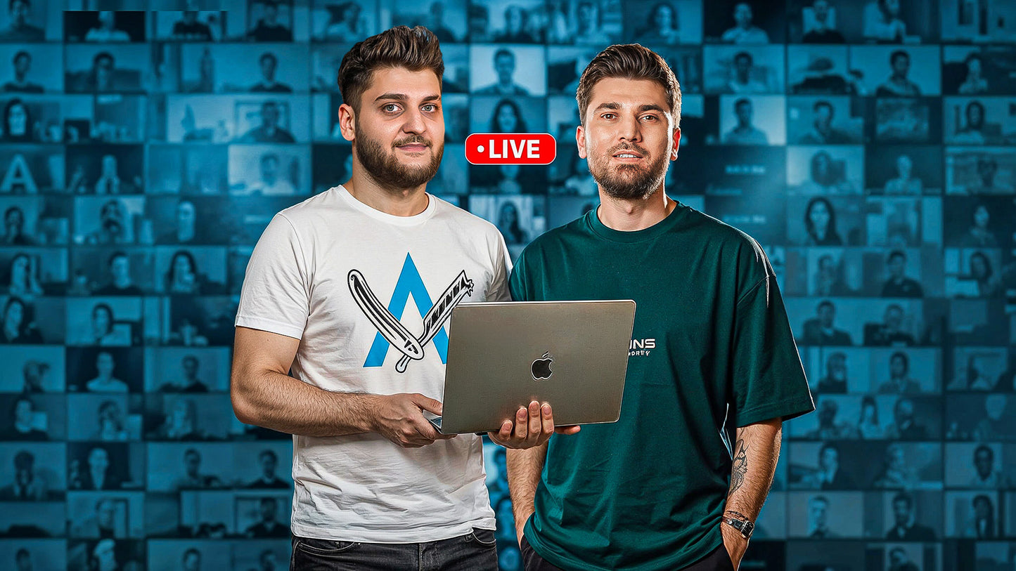 Live 3 ore de frizerie sub presiune Andy Cioabla + Video Curs Friezerie la Reducere